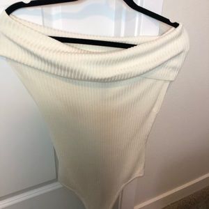 Off Shoulder Body Suit